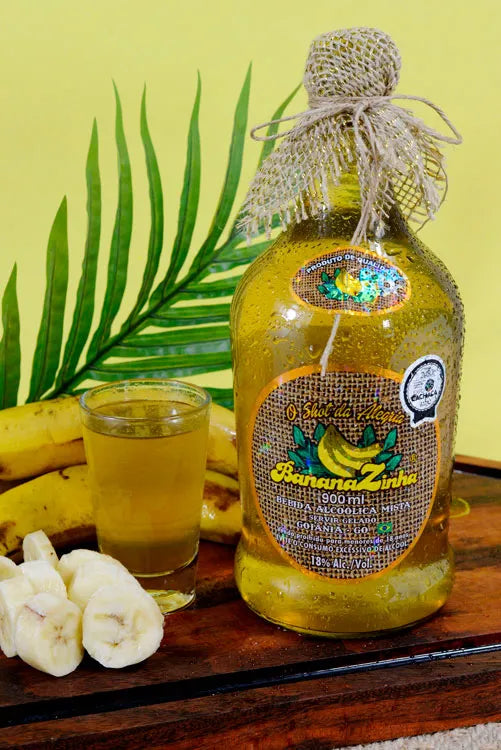 Cachaça Bananazinha 900 Ml