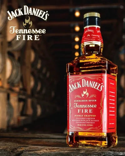 Whisky Jack Daniels Tennessee Fire 1L 6 Unidades
