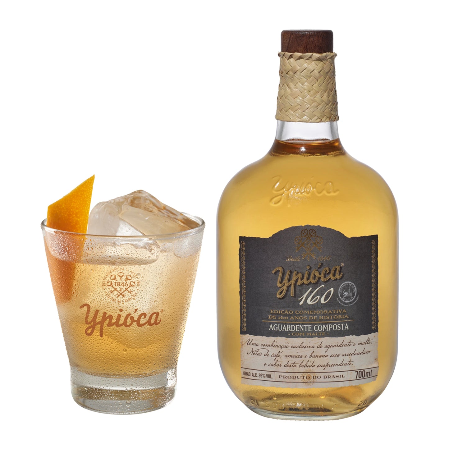Cachaça Ypióca 160 Anos com Malte 700ml