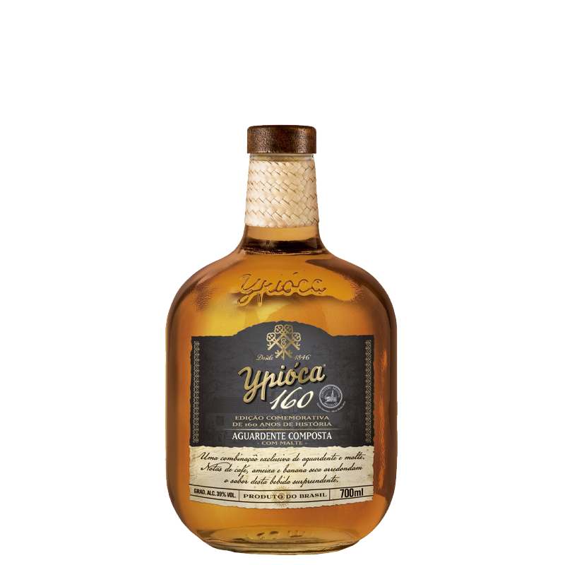 Cachaça Ypióca 160 Anos com Malte 700ml