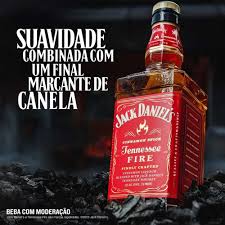 Whisky Jack Daniels Tennessee Fire 1L 6 Unidades